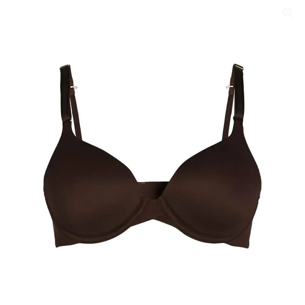 Women's Smoothing T-Shirt Bra 2-Pack Size 40D